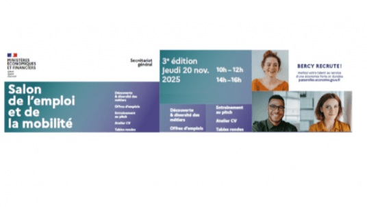 Salon de l'emploi et de la mobilité "Bercy recrute"